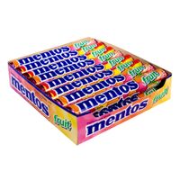 Bala Mentos Sabor Fruit Display 16x37,5g Perfetti Van Melle