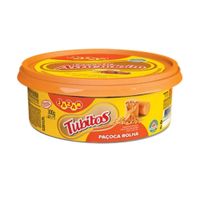 Paçoca Rolha Tubitos 20 Unidades Pote 300g Jazam