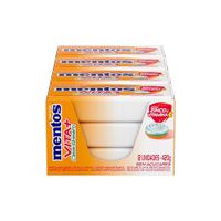 Pastilha Mentos Kiss Sabor Laranja E Menta Sem Açúcar Vita 12x35g 420g Perfetti Van Melle