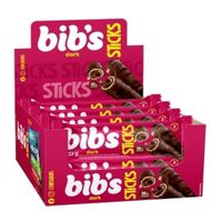 Wafer Recheado Bibs Sticks Dark 16x32g 512g Neugebauer