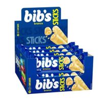 Wafer Recheado Bibs Sticks Branco 16x32g 512g Neugebauer