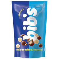 Chocolate Bibs Mix Ao Leite E Branco 120g Neugebauer
