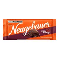 Chocolate Em Barra Meio Amargo 40% Cacau 80g Neugebauer