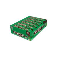 Bala Drops Freegels Menta Com Recheio Chocolate 12x27,6g Riclan