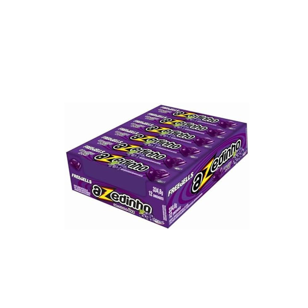 Bala Drops Freegells Azedinho Uva 12x27,9g Riclan - Colibri Festas