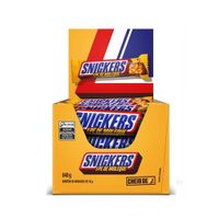 Chocolate Snickers Pé De Moleque 20x42g Display 840g Masterfoods