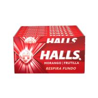 Bala Drops Halls Morango 21x28g Mondelez