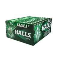 Bala Drops Halls Menta 21x28g Mondelez