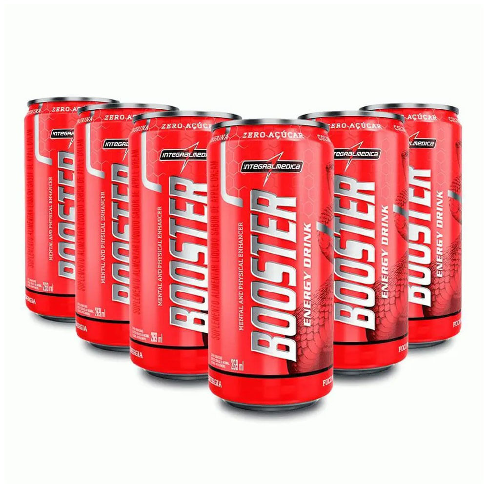Bebida Energética Booster Drink Energy Integralmedica - Colibri Festas