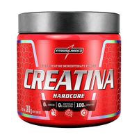 Creatina Hardcore 100% Pura 300g Integralmedica