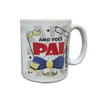 Caneca Ceramica 280ml Amo Você Pai Pegorin