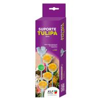 Suporte Tulipa Cristal 25cm Com 10un Klf Festas
