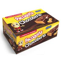 Paçoca Com Cobertura De Chocolate Paçoquita Display 8unx18g 144g Santa Helena