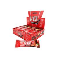 Suplemento Em Barra Vo2 Whey Bar Morango Display 12unx30g Integralmedica