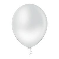 Balão Linha Redondos Transparente Liso N05 Clear 50un Pic Pic