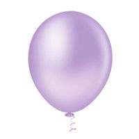 Balão Linha Redondos Liso N05 Lilás 50un Pic Pic
