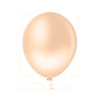 Balão Linha Redondos Liso N05 Bege 50un Pic Pic