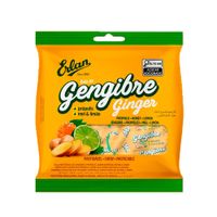 Bala Mastigável Gengibre Própolis Mel E Limão 400g Erlan