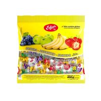 Bala Mastigável Sortida 400g Erlan