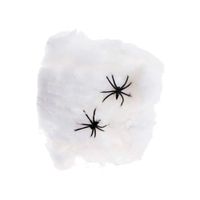 Enfeite Teia De Aranha Halloween Silver Festas