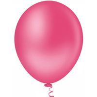 Balão Linha Granfesta Liso N9 Pink 50un Pic Pic