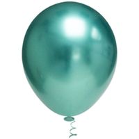 Balão Linha Platino Liso N5 Verde 25un Pic Pic