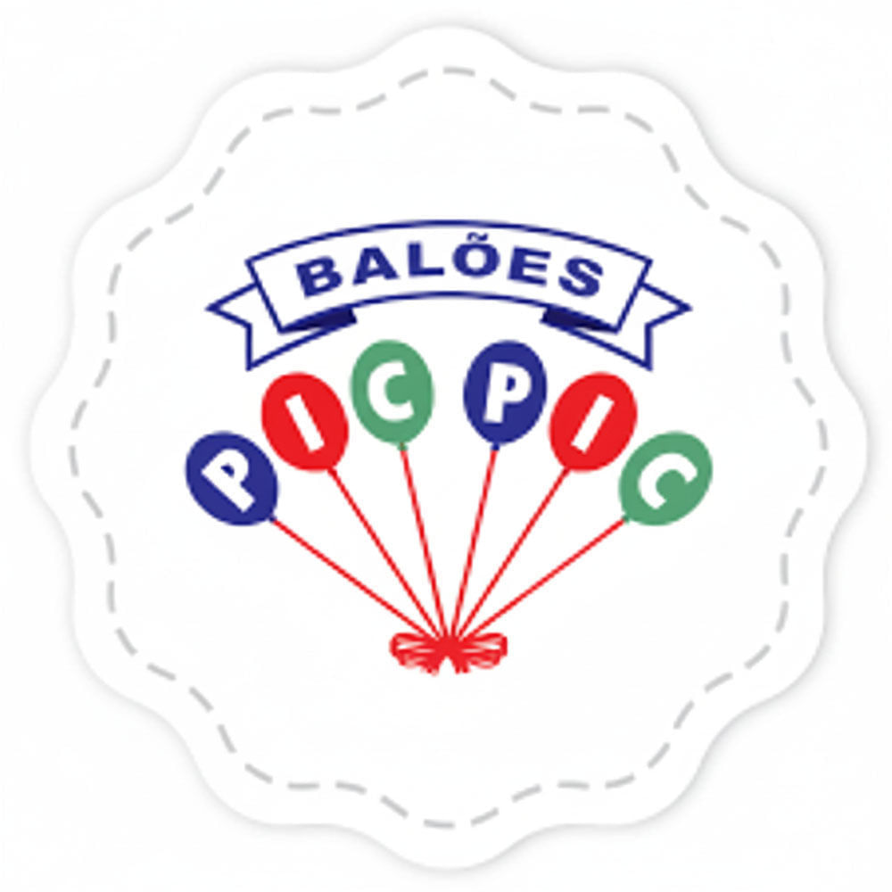 Encontraproduto.com.br - Balão Redondo Platino Prata Tamanho 5 c/25 - Pic Pic