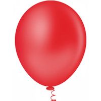 Balão Linha Granfesta Liso N9 Vermelho 50un Pic Pic