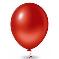 Balão Linha Granfesta Liso N9 Vermelho Romã 50un Pic Pic