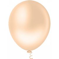 Balão Linha Granfesta Liso N9 Bege 50un Pic Pic