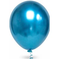 Balão Linha Platino Liso N5 Azul 25un Pic Pic