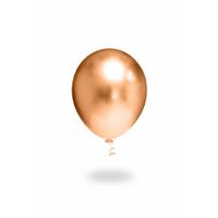 Balão Linha Platino Liso N5 Bronze 25un Pic Pic