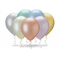 Balão Linha Pérola Liso N5 Sortido Candy 50un Pic Pic