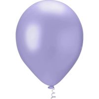 Balão Linha Pérola Liso N16 Lilás Candy 12un Pic Pic