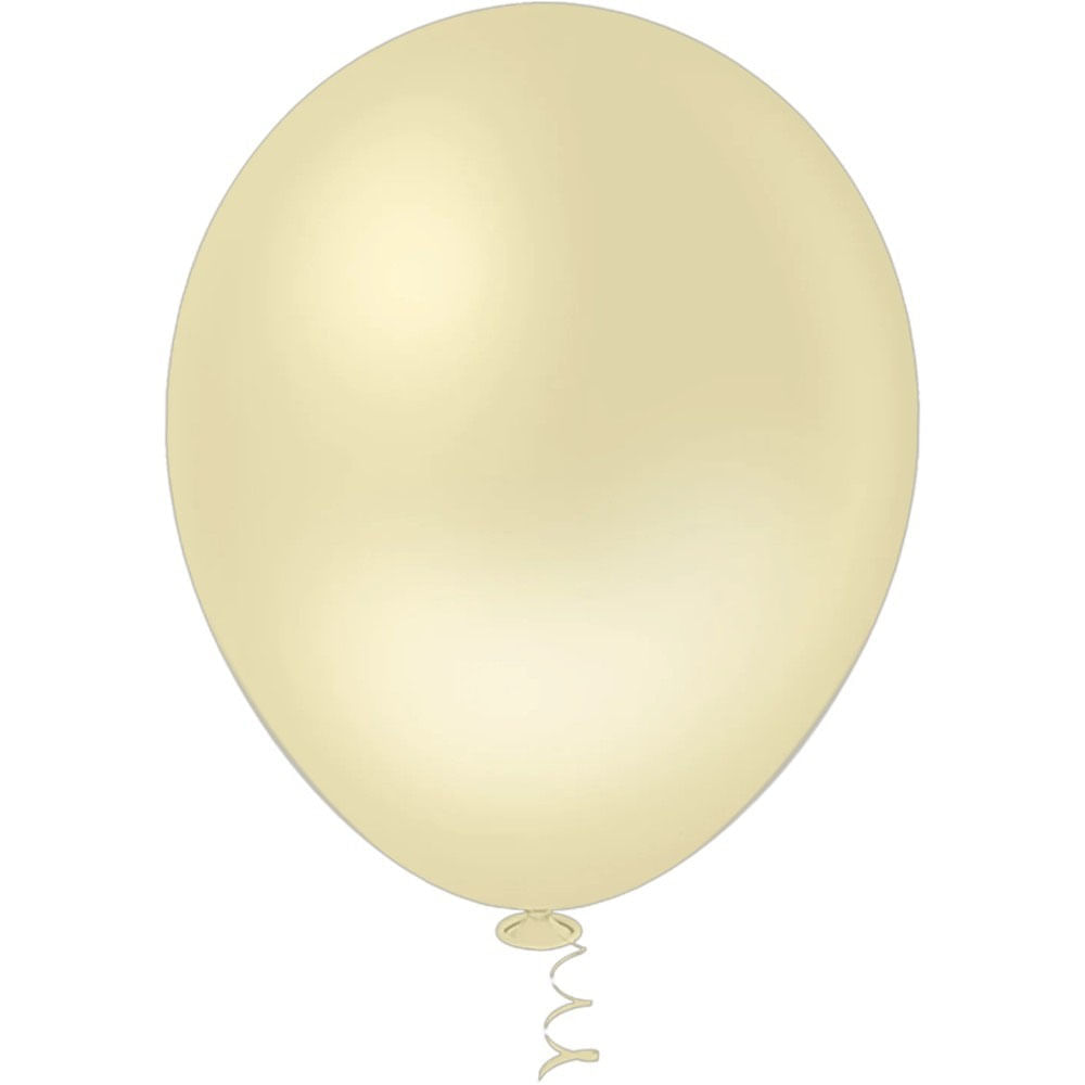 Encontraproduto.com.br - Balão Redondo Candy Amarelo Tamanho 9 c/50 - Pic Pic