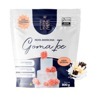 Pasta Americana Goma Ice Sabor Baunilha 800g Fine Line