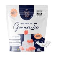 Pasta Americana Goma Ice Milkinho 800g Fine Line