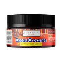 Creme Gustosía Premium Sabor Cacau Crocante 90g Mec3