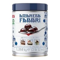 Amarena Cereja Silvestre Inteiras Em Calda 1,25kg Fabbri