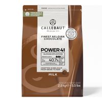 Chocolate Belga Power 41 40,7% Cacau Milk 2,5kg Callebaut
