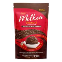 Granulado Melken Granulé Meio Amargo 130g Harald