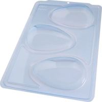 Forma Para Chocolate Ovo Liso Casca Fina Cod 3686 250g Bwb