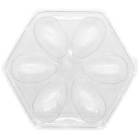 Bandeja 6 Ovos 50gr Cristal Com 5 Unidades Flip Festas