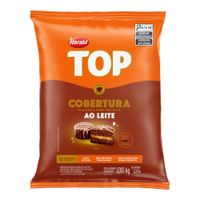 Cobertura Fracionada Top Chocolate Ao Leite Gotas 1,01kg Harald