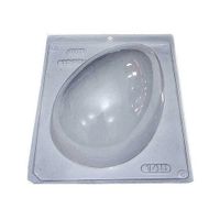 Forma Simples Para Chocolate Ovo Liso 1kg Cod145 Bwb