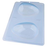 Forma Para Chocolate Simples Ovo Liso Cód 3627 350g Bwb