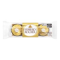 Bombom Ferrero Rocher T3 37,5g Ferrero