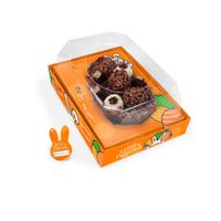 Caixa Ovo De Colher Berço 250/500g Coelho Com 10 Unidades 740ps179 Jr