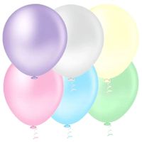 Balão Linha Pérola Liso N9 Sortido Candy 25un Pic Pic