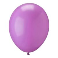 Balão Linha Redondos Liso N16 Lilas Orquidea 12un Pic Pic